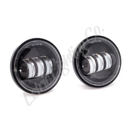 Letric Lighting 4.5in Led Passing Lamps Blk LLC-ILPL-B LLC-ILPL-B Photo - Primary