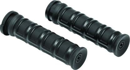 Kuryakyn Dillinger Grips Tbw Blk 6675 6675 Photo - Primary