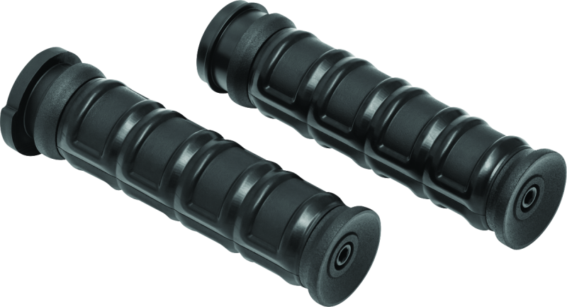 Kuryakyn Dillinger Grips Tbw Blk 6675 6675 Photo - Primary