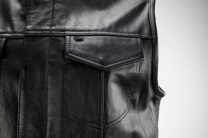 Kuryakyn Leather By River Road Vandal Club Vest Black - Small 094398 094398 User 3