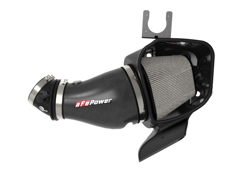 aFe Track Series Carbon Fiber Pro Dry S AIS - 19-20 Jeep Grand Cherokee Trackhawk 6.2L 57-10009D 57-10009D Photo - Unmounted