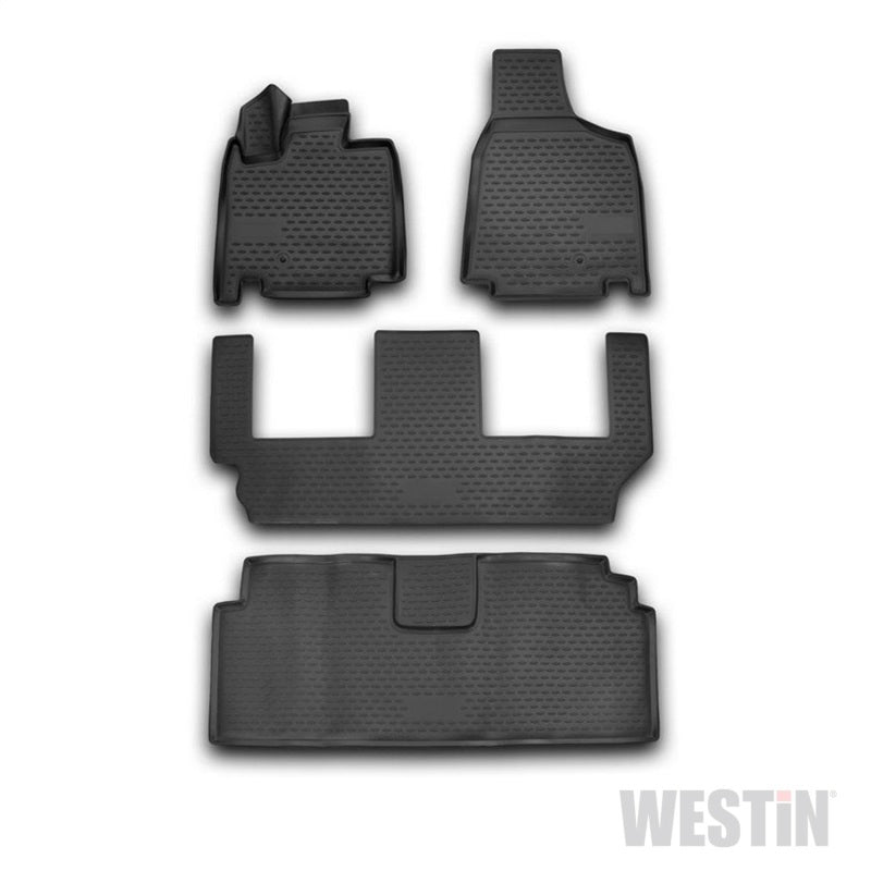 Westin 2008-2016 Dodge Grand Caravan Profile Floor Liners 4pc - Black 74-09-41013 74-09-41013 Photo - Primary