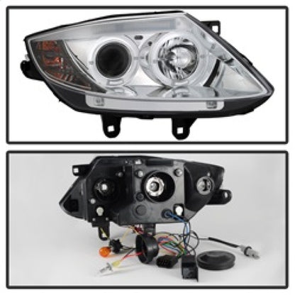 Spyder BMW Z4 03-08 Projector Headlights Xenon/HID Model Only - LED Halo Chrome PRO-YD-BMWZ403-HID-C 5029683 5029683 Photo - Unmounted