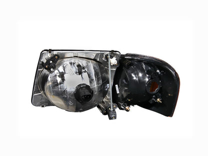 Anzo 2001-2005 Ford Explorer Crystal Headlights Black 111041 Photo - Unmounted