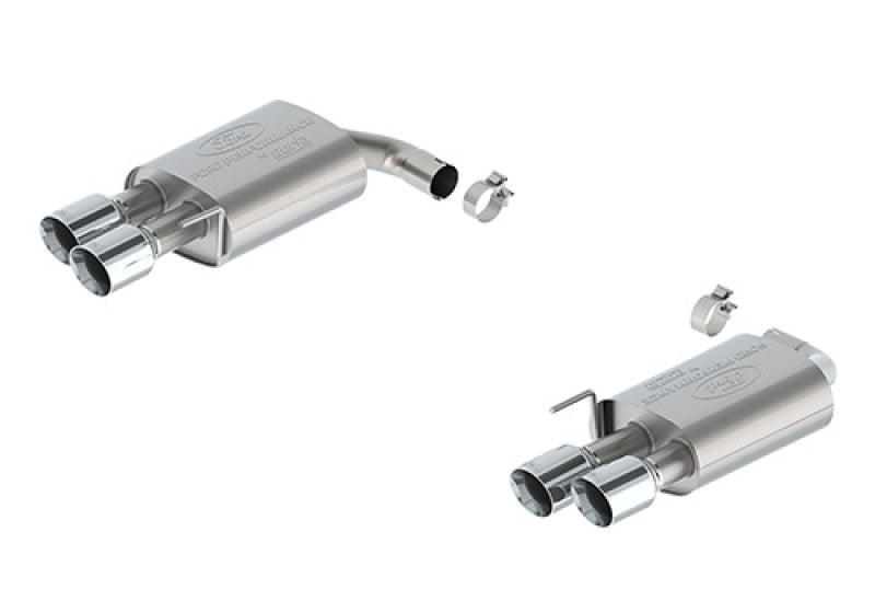 Ford Racing 2024 Mustang 2.3L Sport Non-Active Axle-Back w/GT Valance - Chrome Tip M-5230-M2SCV M-5230-M2SCV User 1