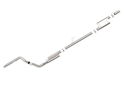 aFe +20 Jeep Gladiator MACH Force-Xp 3 IN 409 Stainless Steel Cat-Back Hi-Tuck Cat-Back 49-48081 49-48081 Photo - Unmounted