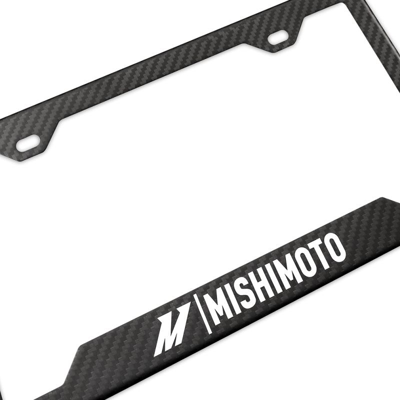 Mishimoto Carbon Fiber License Plate Frame - Matte MMPROMO-FRAME-CF-M MMPROMO-FRAME-CF-M User 1