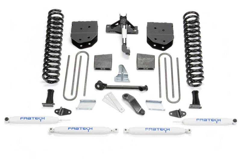 Fabtech 11-13 Ford F450/550 4WD 10 Lug 6in Basic System w/Perf. Shocks K2155 K2155 Photo - Primary