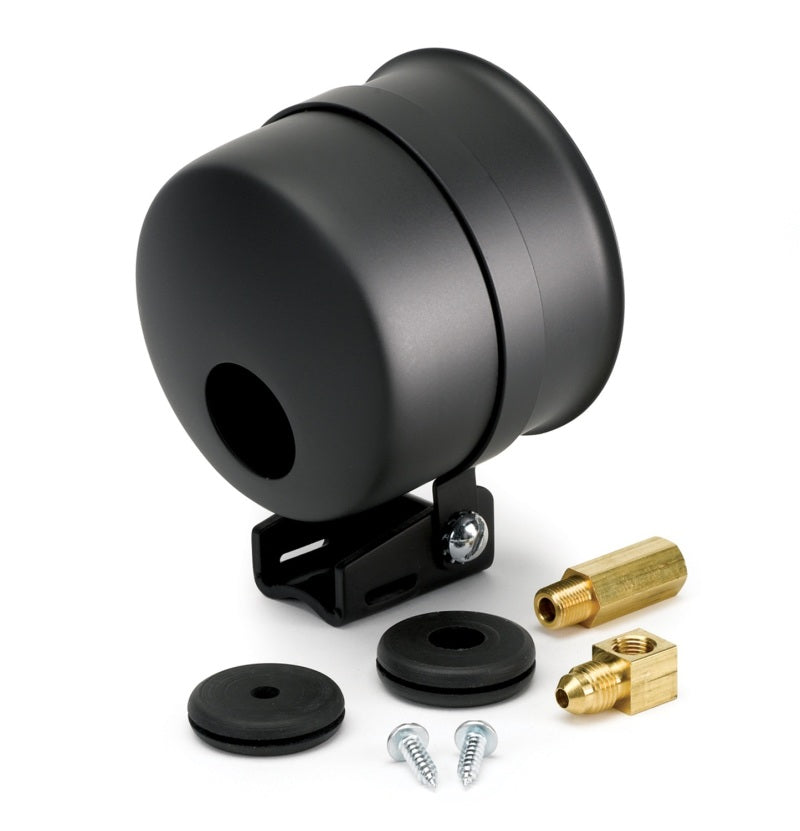 Autometer Gauge Mount, 3 3/8", Pedestal W/ Black Cup 5204 Photo - Primary