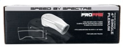 Spectre Plenum 4in. OD x 9in. (Air Cleaner to Stud Inlet) - Single 9849 9849 Photo - in package