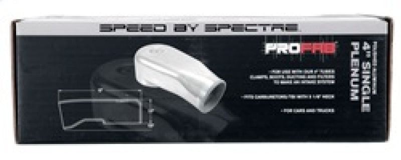 Spectre Plenum 4in. OD x 9in. (Air Cleaner to Stud Inlet) - Single 9849 9849 Photo - in package