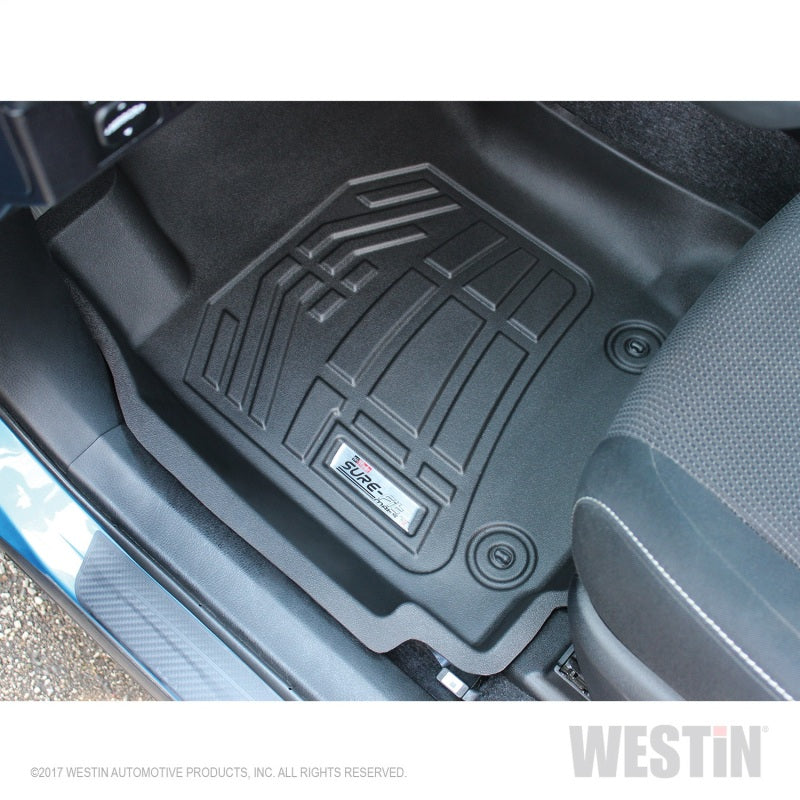 Westin 2013-2018 Toyota RAV4 Wade Sure-Fit Floor Liners Front - Black 72-110096 72-110096 Photo - Mounted