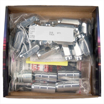 McGard 5 Lug Hex Install Kit w/Locks (Cone Seat Nut) M12X1.75 / 13/16 Hex / 1.815in. L - Chrome 84560 84560 Photo - in package