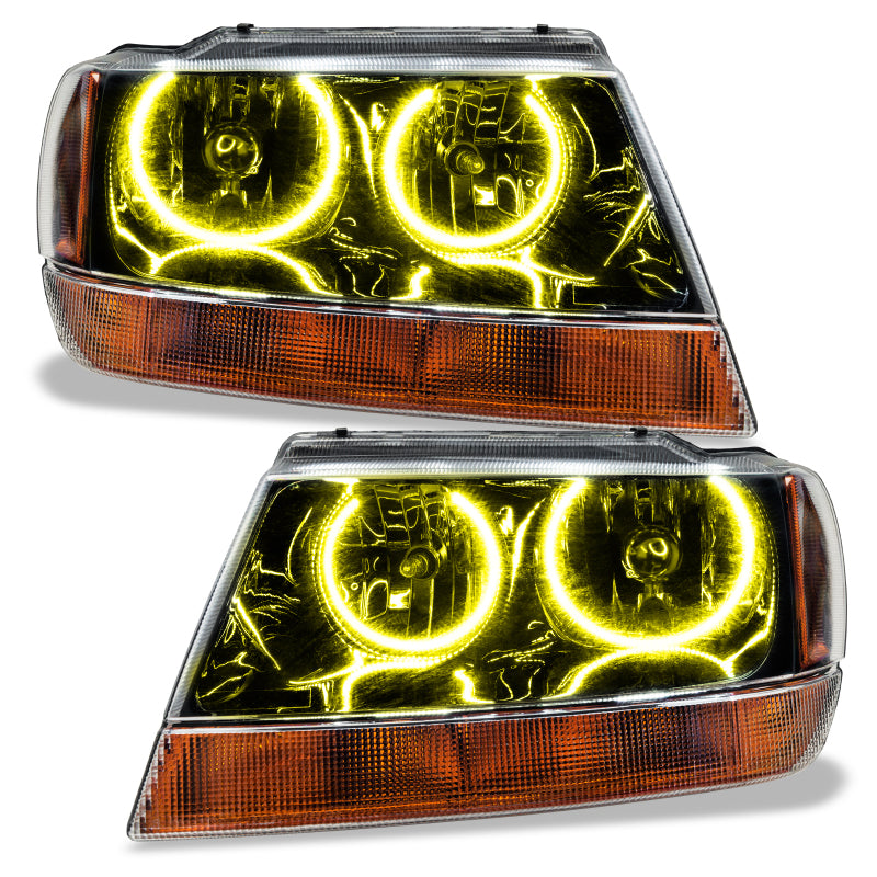 ORACLE Lighting Oracle 99-04 Jeep Grand Cherokee SMD HL - Black - ColorSHIFT w/ BC1 Controller 7167-335 7167-335 Photo - out of package