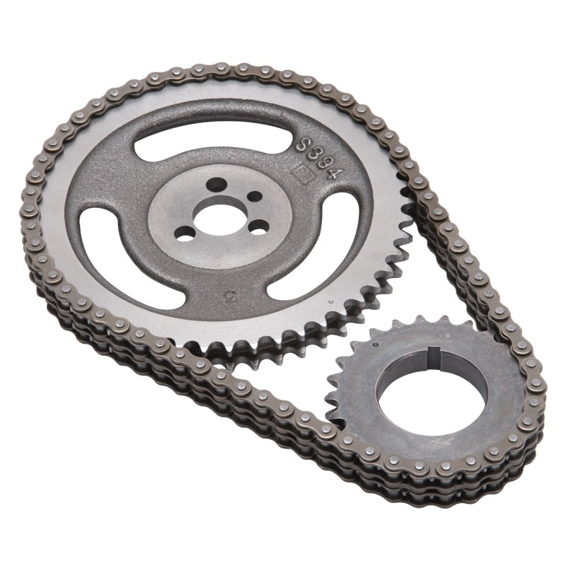 Edelbrock Timing Chain and gear Set BBC Sng/Keyway 7809 Photo - Unmounted