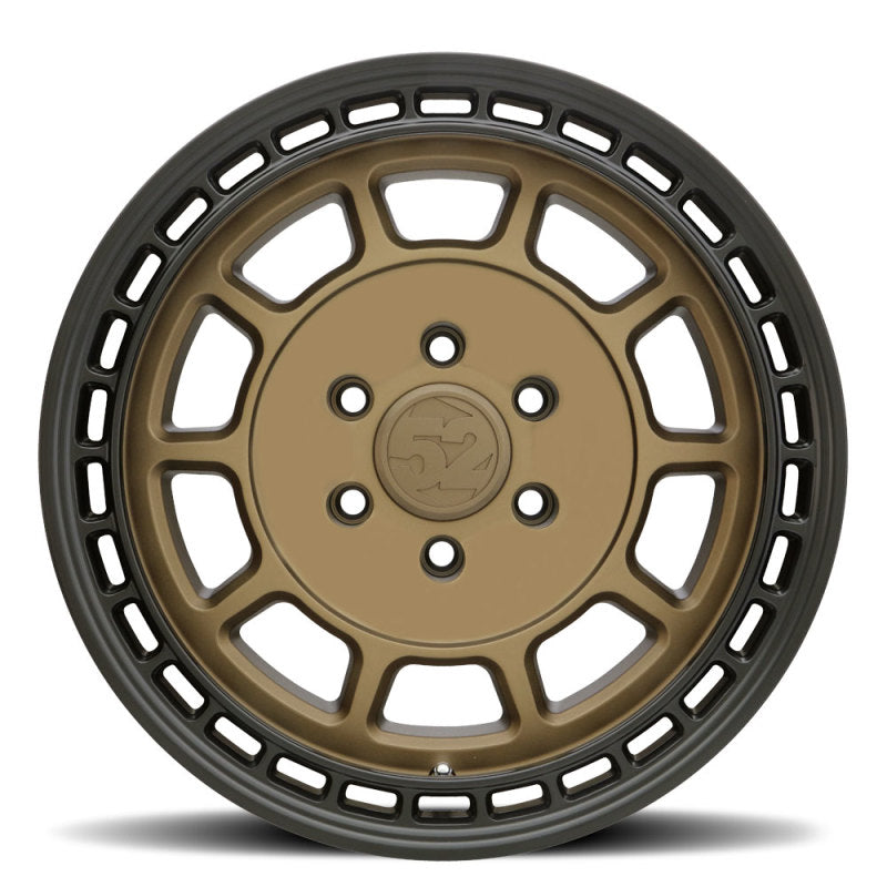 fifteen52 Traverse Hd Block Bronze (Matte Bronze/Satin Black Ring) Wheel 17x8.5 0 6x139.7 RHDBB-178569-00 Photo - Primary
