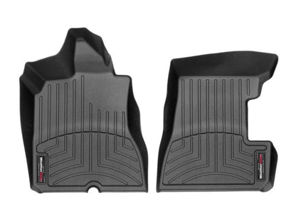 WeatherTech 2016+ Ferrari F12tdf Front FloorLiner - Black (Fits w/ Floor Mounted Fire Extinguisher) 4410851 4410851 Photo - Primary