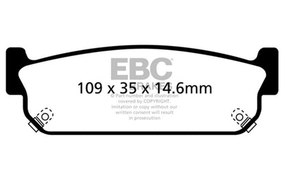 EBC Disc Brake Pad Set UD588 Photo - Primary