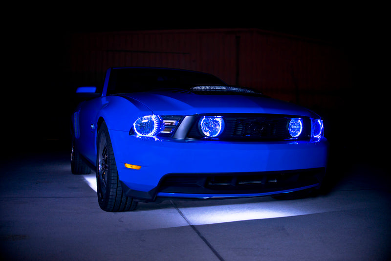 ORACLE Lighting Oracle Ford Mustang GT/V6 10-12 Halo Kit - ColorSHIFT w/ BC1 Controller 2302-335 2302-335 Photo - lifestyle view