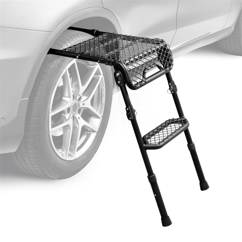 3D MAXpider 3D Modular Tire Step - Black (Fits up to 30in Tires) 6127A 6127A Photo - Mounted