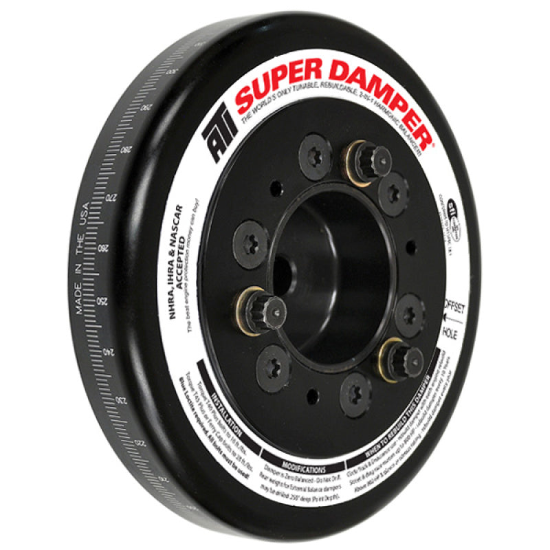 ATI Damper - 7.074in - Alum - 6 Grv - Scion/Subaru/Toyota - 4U-GSE - FA20 2.0L - 10 Percent UD ATI918482L ATI918482L Photo - Primary
