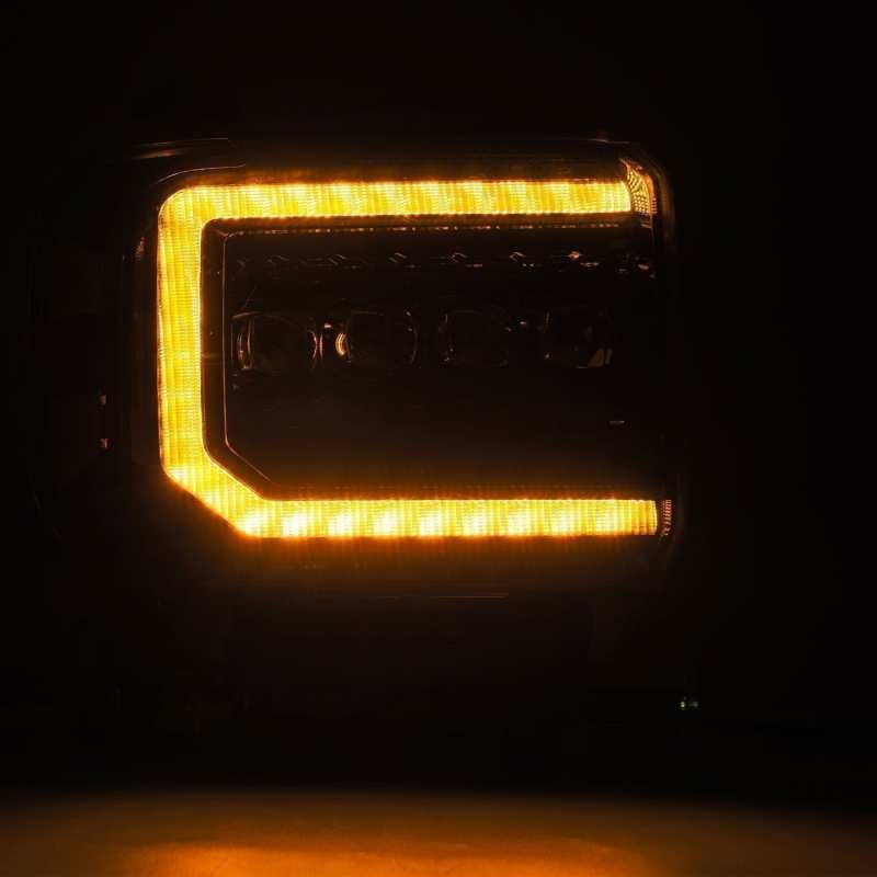AlphaRex 14-18 GMC Sierra NOVA LED Proj Headlights Plnk Style Alpha Blk w/Activ Light/Seq Signal/DRL 880616 880616 User 6
