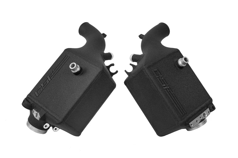 CSF 16-21 BMW M5 (F90) / 17-21 BMW M8 (F91/F92/F93) Twin Charge-Air-Cooler Set - Crinkle Black 8178 8178 Photo - Primary