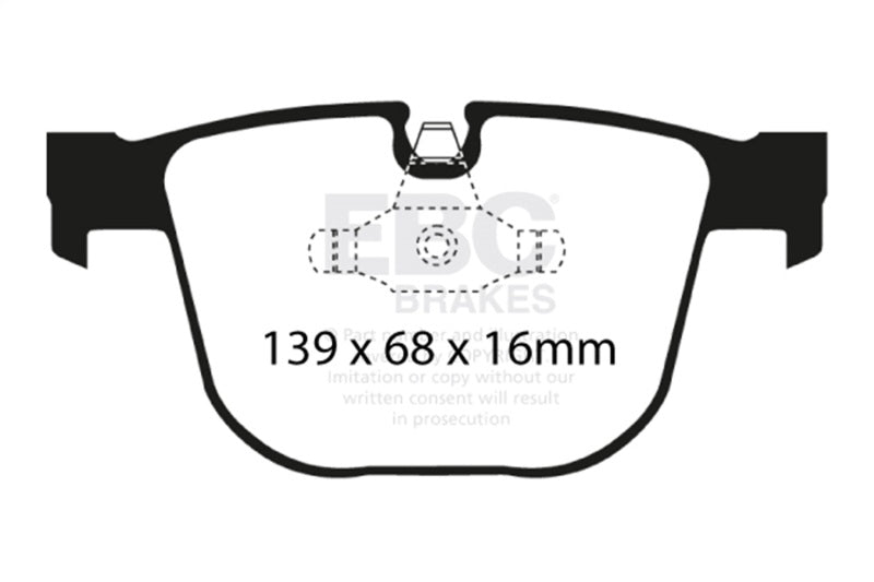 EBC Disc Brake Pad Set DP61451 Photo - Primary