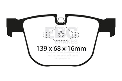 EBC Disc Brake Pad Set DP61451 Photo - Primary