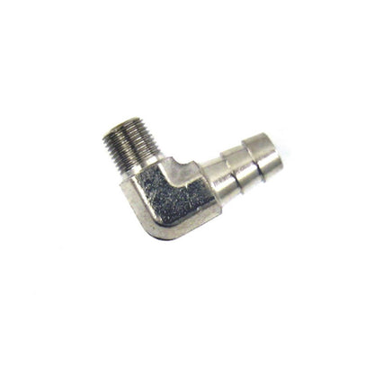 Nitrous Express 1/4 NPT X 3/8 90 Hose Barb 16105 Photo - Primary