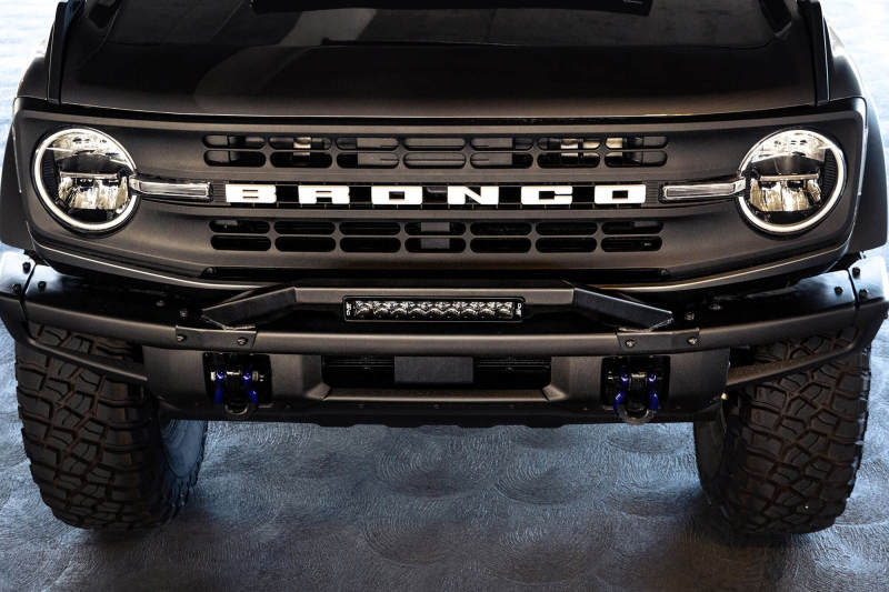 DV8 Offroad 21-22 Ford Bronco Factory Modular Front Bumper Bull Bar LBBR-04 LBBR-04 Photo - Unmounted