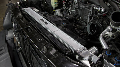 Mishimoto 2018+ Jeep Wrangler JL Performance Aluminum Radiator MMRAD-JL-18 MMRAD-JL-18 Photo - Mounted