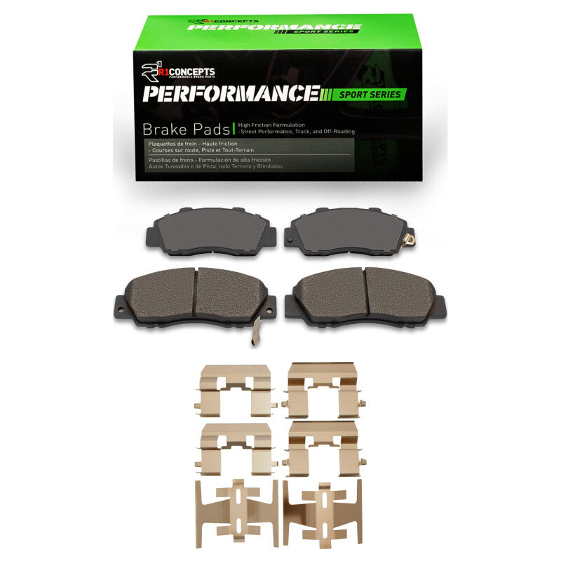 R1 Concepts RNC Performance Sport Brake Pads Brakes, Rotors & Pads Brake Pads - Performance main image