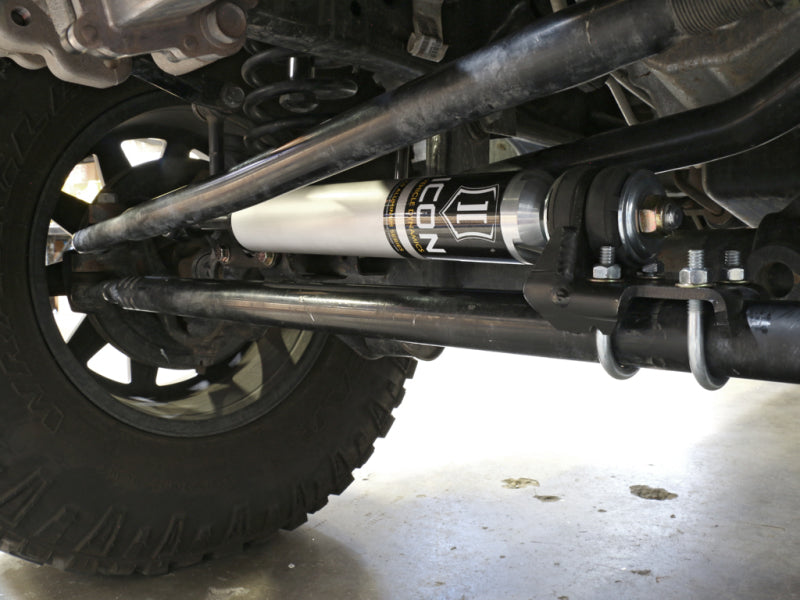 ICON 07-18 Jeep Wrangler JK High-Clearance Steering Stabilizer Kit 22018 22018 Photo - Mounted