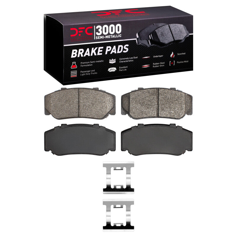 DFC DFC 3000 Semi-Met Brake Pads Brakes, Rotors & Pads Brake Pads - OE main image