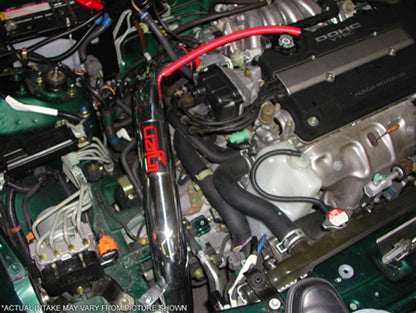 Injen Polished Cold Air Intake 94-01 Integra GSR 1.8L 4 Cyl RD1450P Photo - Mounted