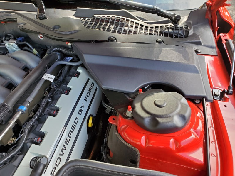 JLT 15-19 Ford Mustang Black Textured Master Cylinder Cover JLTMC-M15 JLTMC-M15 Photo - Primary