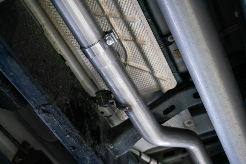 MBRP 3in Muffler Bypass Pipe, 19-20 Ram 1500 5.7L, T409 S5145409 S5145409 Photo - Mounted