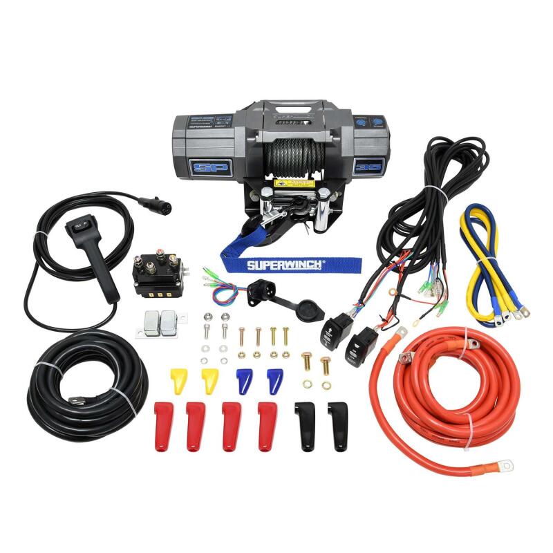 Superwinch 3500lb Winch 40ft Steel Rope Roller Fairlead 1135240 1135240 Photo - Unmounted