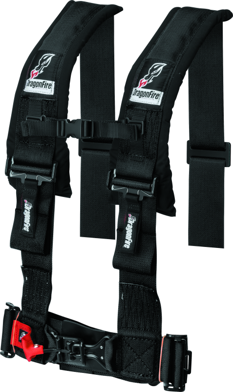 DragonFire Racing 4/Pt H-Style Hrns W/Strnm Blk 521354 521354 Photo - Primary
