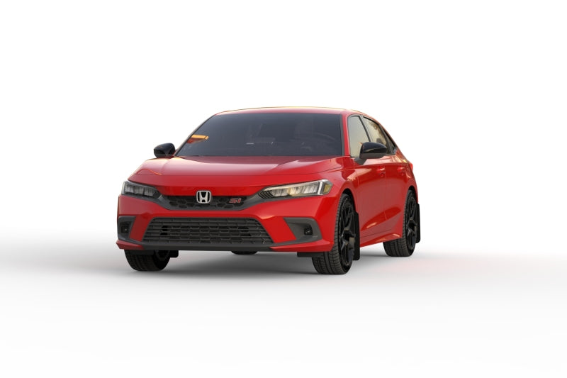 Rally Armor 2022 Honda Civic (Incl. Si/Sport/Touring) Red UR Mud Flap w/ White Logo MF90-UR-RD/WH MF90-UR-RD/WH User 1