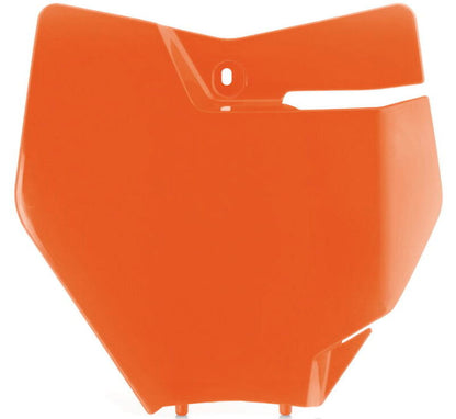 Acerbis 16-18 KTM 125-450 SX/ SX-F/ XC-F /XC Front Number Plate - KTM Orange 2421125226 2421125226 Photo - Primary