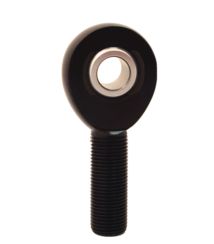 QA1 A Series Endura Rod End - Male/Right Hand - .5in Bore x 5/8-18 - Black Aluminum AMR8-10BK AMR8-10BK Photo - Primary