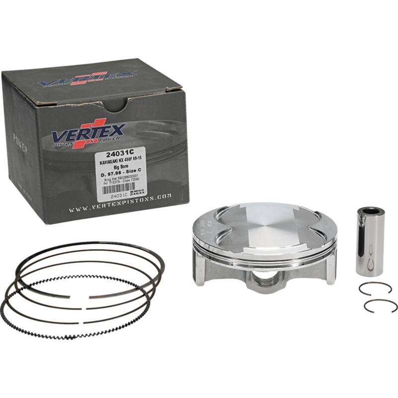 Vertex Pistons Vertex Bb Piston Kit 24031C 24031C Photo - Primary