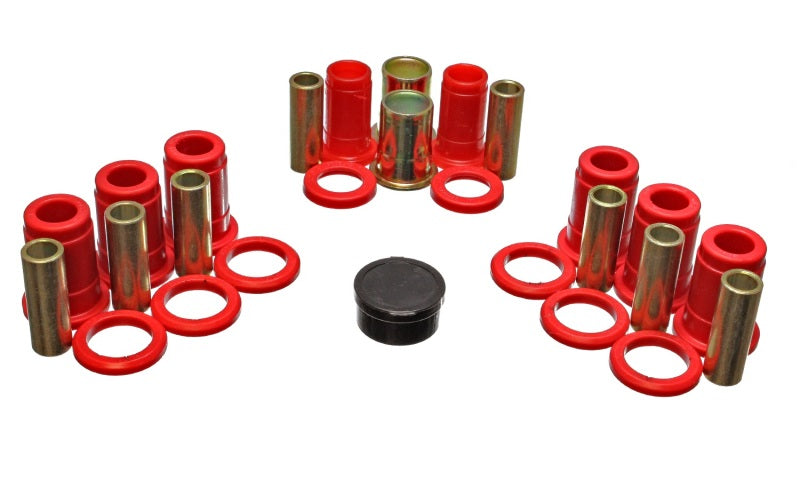 Energy Suspension Control Arm Bushing Set Red Chevrolet Bel Air All 1959-1964 3.3152R Photo - Primary