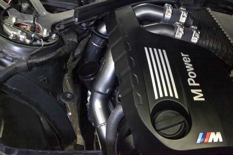 AEM Induction AEM 07-10 BMW 335I L6-3.0L F/I Turbo Intercooler Charge Pipe Kit 26-3010C 26-3010C Photo - Mounted