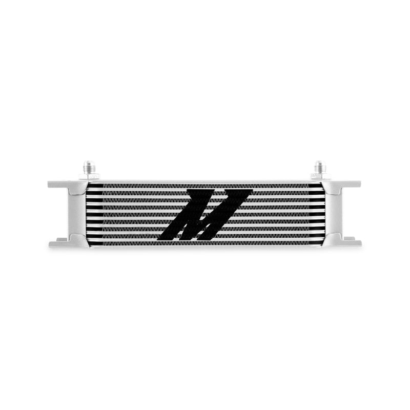 Mishimoto Universal -6AN 10 Row Oil Cooler - Silver MMOC-10-6SL MMOC-10-6SL Photo - Primary