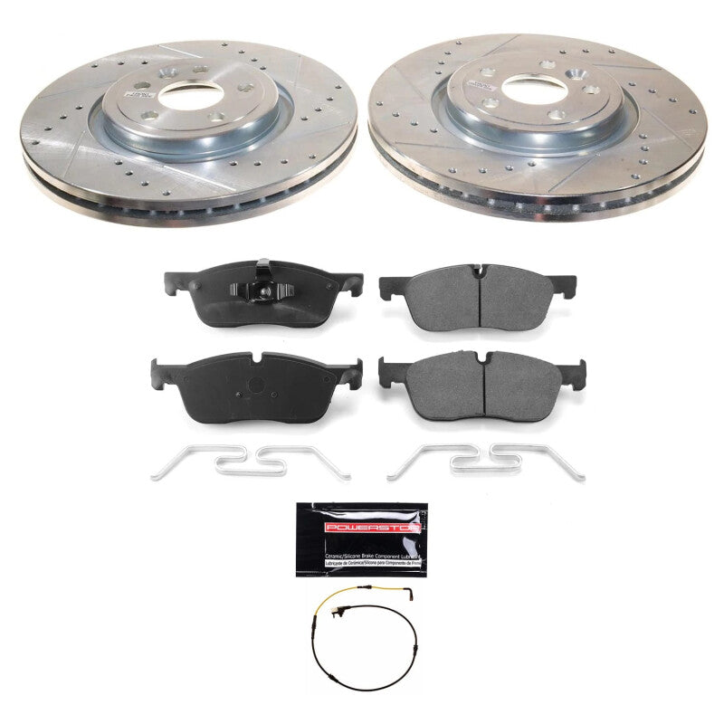 PowerStop Power Stop 18-20 Land Rover Range Rover Velar Front Z23 Evolution Brake Kit K8205 K8205 Photo - Primary