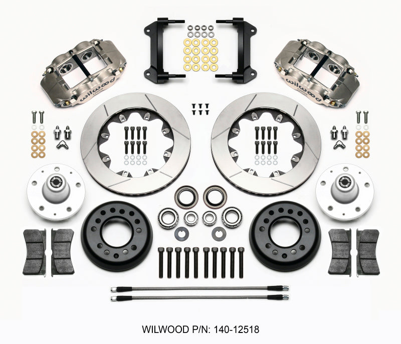 Wilwood SL4R/ST BB Front Kit,Road Race 82-92 Camaro 140-12518 Photo - Primary