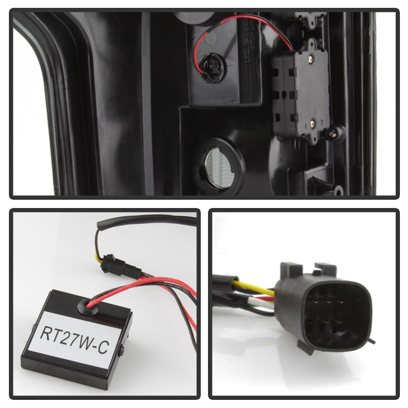 Spyder 18-19 Ford F-150 (w/o Blind Spot Sensor) LED Tail Lights - Blk Smk (ALT-YD-FF15018-LED-BSM) 5085672 5085672 Photo - Unmounted